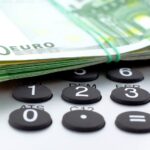 Miniräknare och Eurosedlar